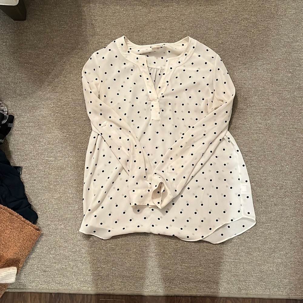 Polkadot blouse